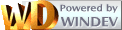 Développé avec WinDev/Powered by WinDev